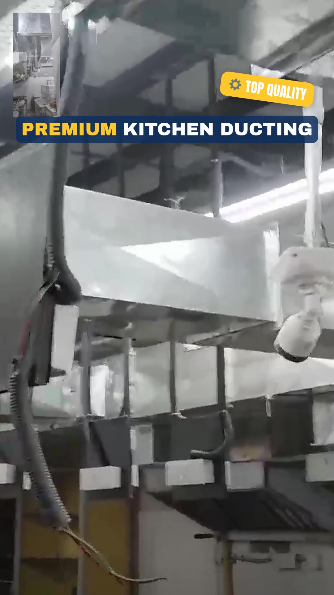 Premium Kitchen Ducting view 2