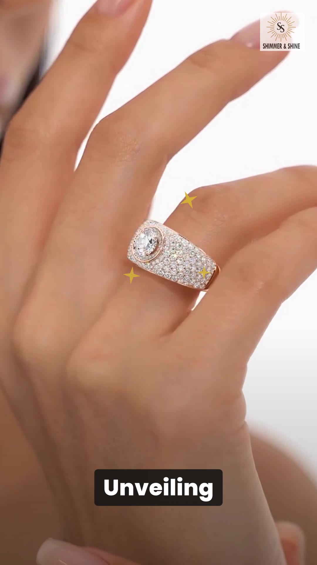 Shimmer & Shine Diamond Ring view 2